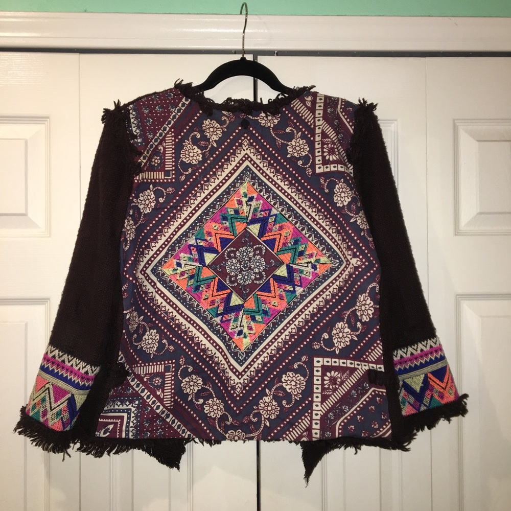 [Billabong] Lou Lou Jacket- embroidered, cropped